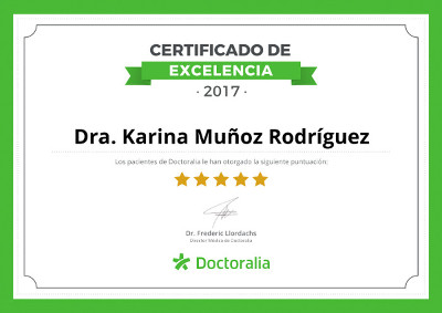 Certificado de Excelencia Doctoralia 2017